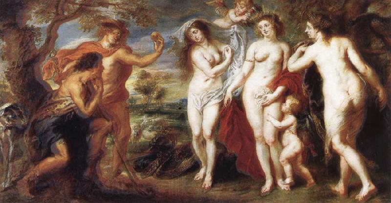Peter Paul Rubens The Judgement of Paris Spain oil painting art